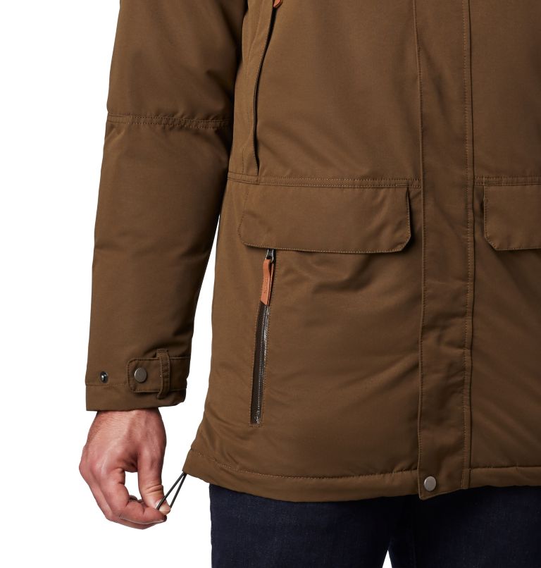 Parka long en duvet South Canyon pour homme, Color: Olive Green, image 6