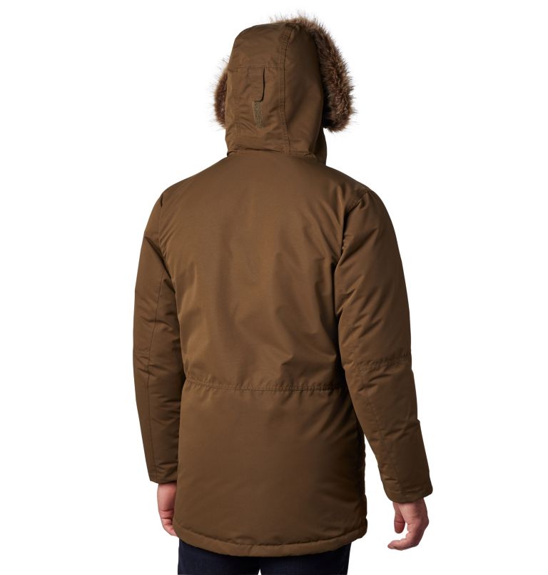 Parka long en duvet South Canyon pour homme, Color: Olive Green, image 2