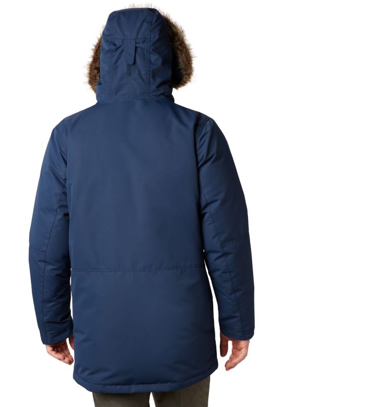 Men's South Canyon Long Down Parka, Color: Collegiate Navy, image 2