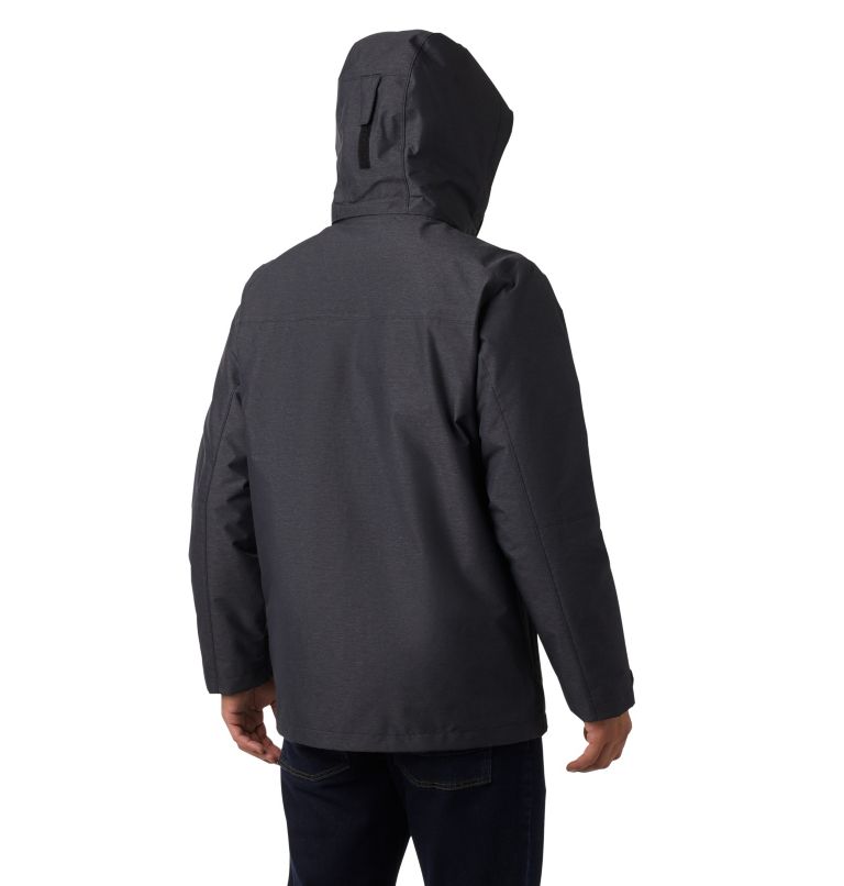 Men's Cloverdale Interchange Jacket, Color: Black, image 2