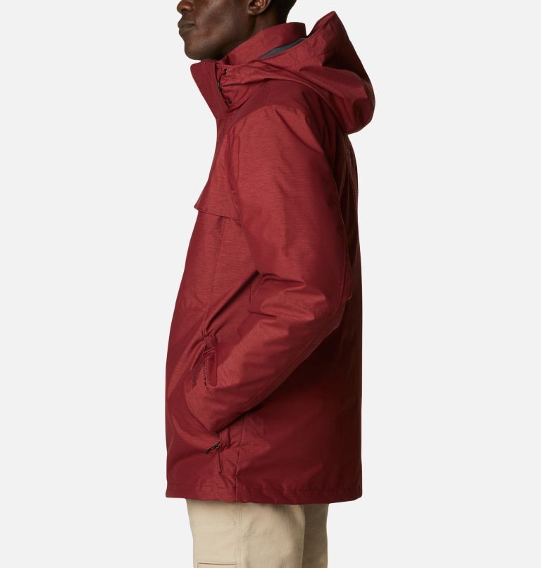 Men's Cloverdale Interchange Jacket, Color: Red Jasper