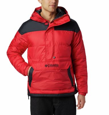 Veste &Agrave; Enfiler Columbia Lodge Homme Columbia Lodge&trade; Pullover Jacke | 010 | L, Mountain Red, Black, front