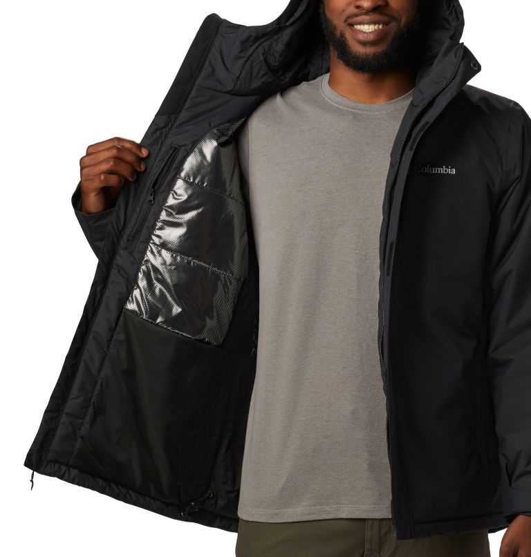 Thumbnail: Men's Tipton Peak Insulated Jacket - Tall, Color: Black, image 3