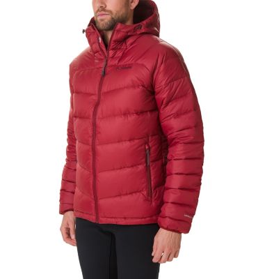 columbia hooded down jacket