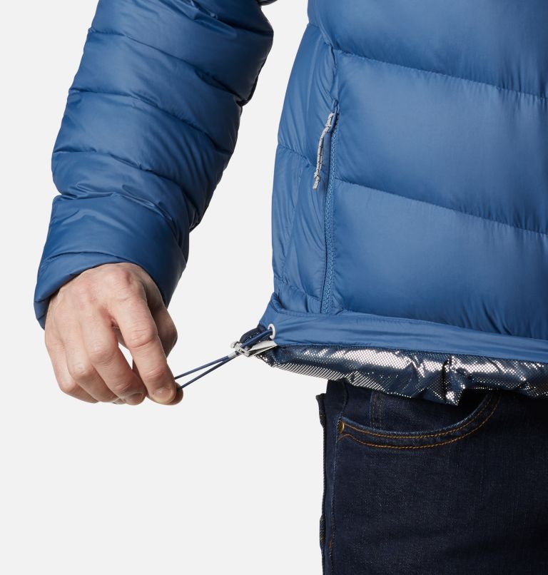 Centennial Creek Down Hooded Jacket | 452 | M, Color: Night Tide, image 7