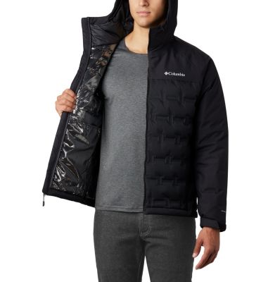 columbia men's down jacket