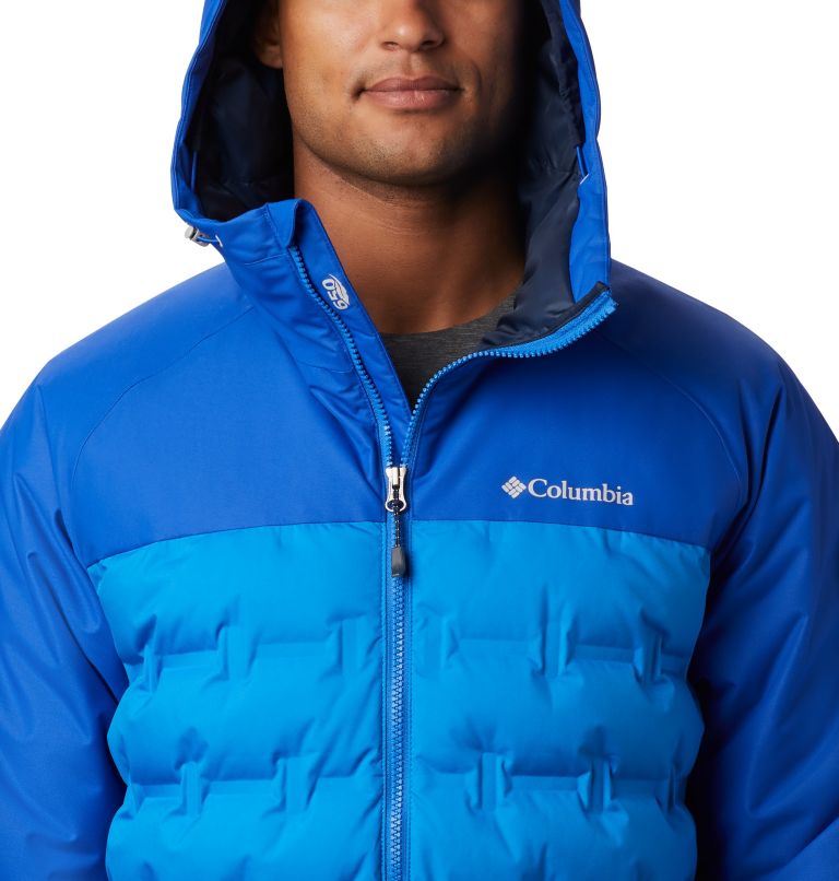 Grand Trek Down Jacket | 463 | XL, Color: Azure Blue, Azul, image 4
