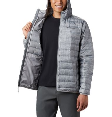 lake 22 long hooded down jacket