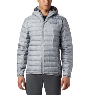 columbia men's lake 22 down hooded jacket