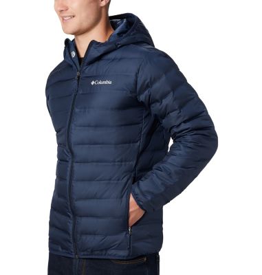 men's lake 22 down hooded jacket