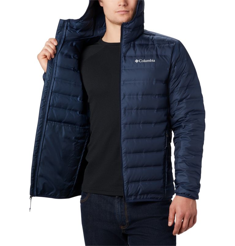 Columbia Chaqueta de plumón Lake 22, Azul marino Collegiate, 4X