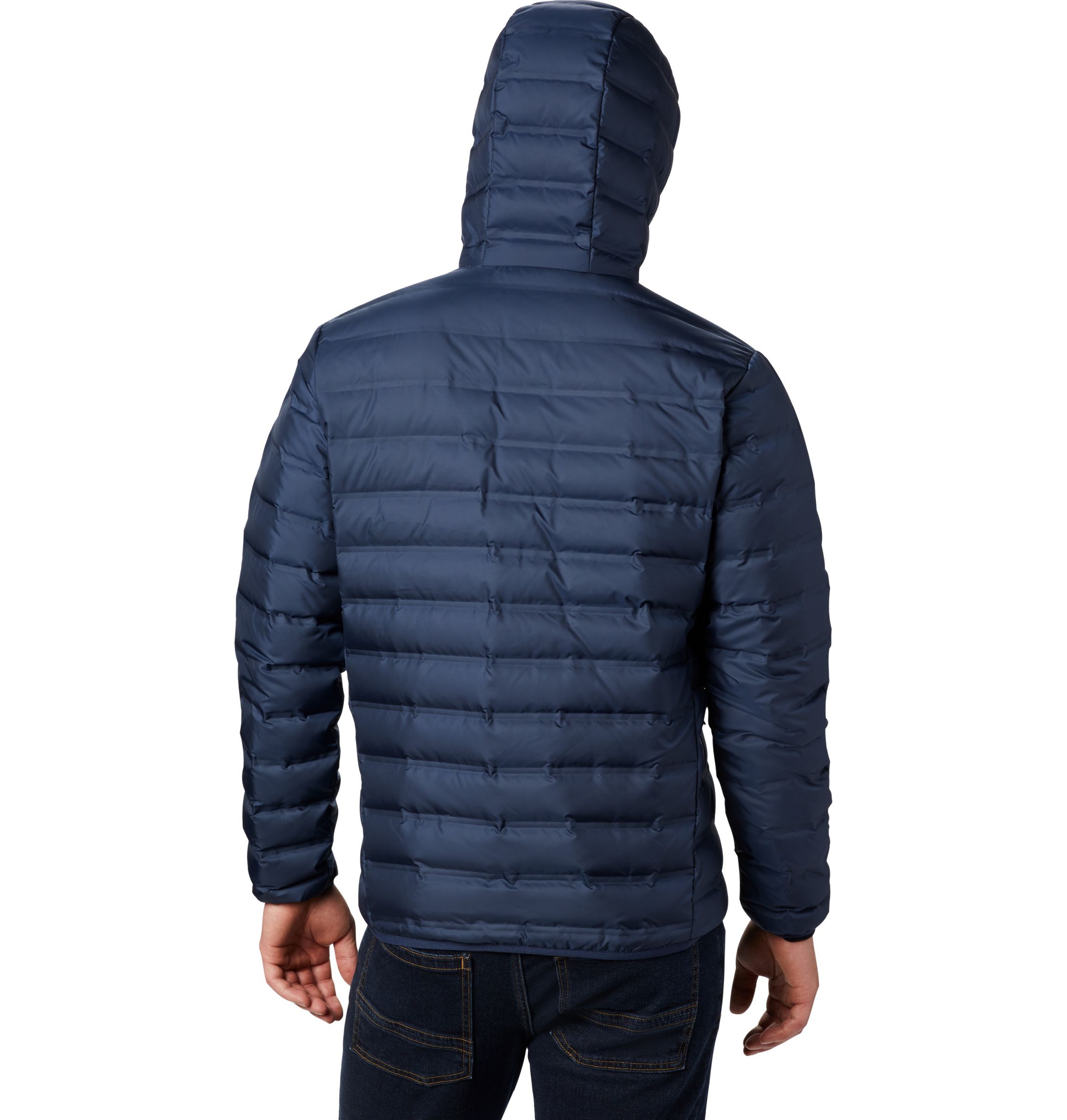 Men s Lake 22 Down Hooded Jacket Columbia Sportswear