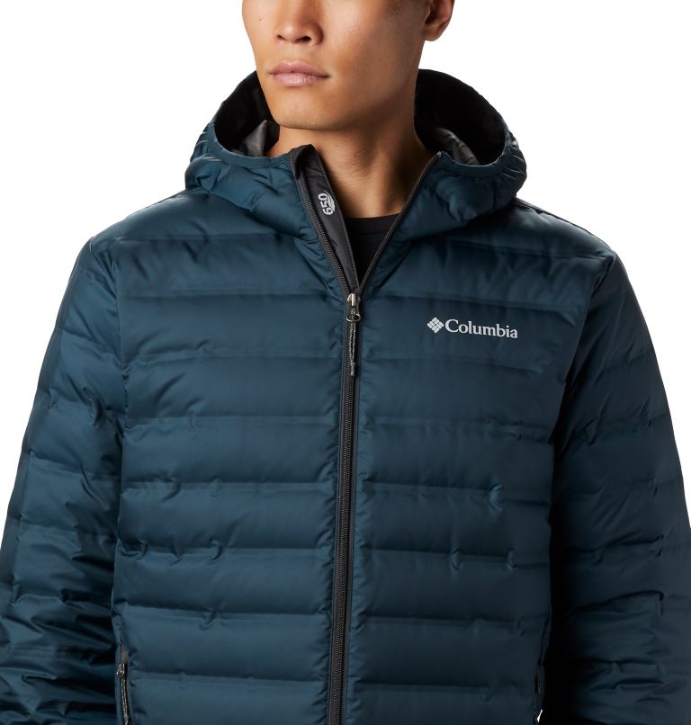 Lake 22 Down Hooded Jacket | 494 | L, Color: Night Shadow, image 3