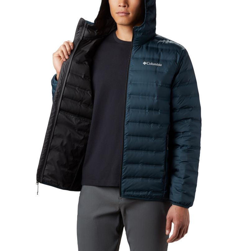 Lake 22 Down Hooded Jacket | 494 | L, Color: Night Shadow, image 5