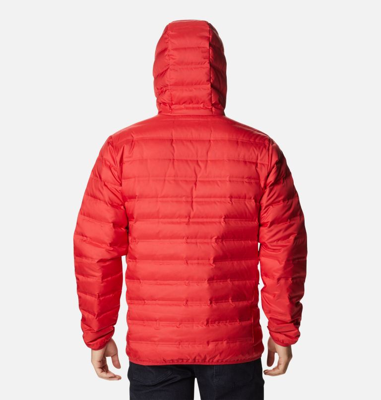 Lake 22 Down Hooded Jacket | 613 | S, Color: Mountain Red, image 2