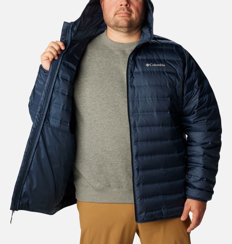 Men's Lake 22 Down Hooded Jacket - Big | Columbia Sportswear