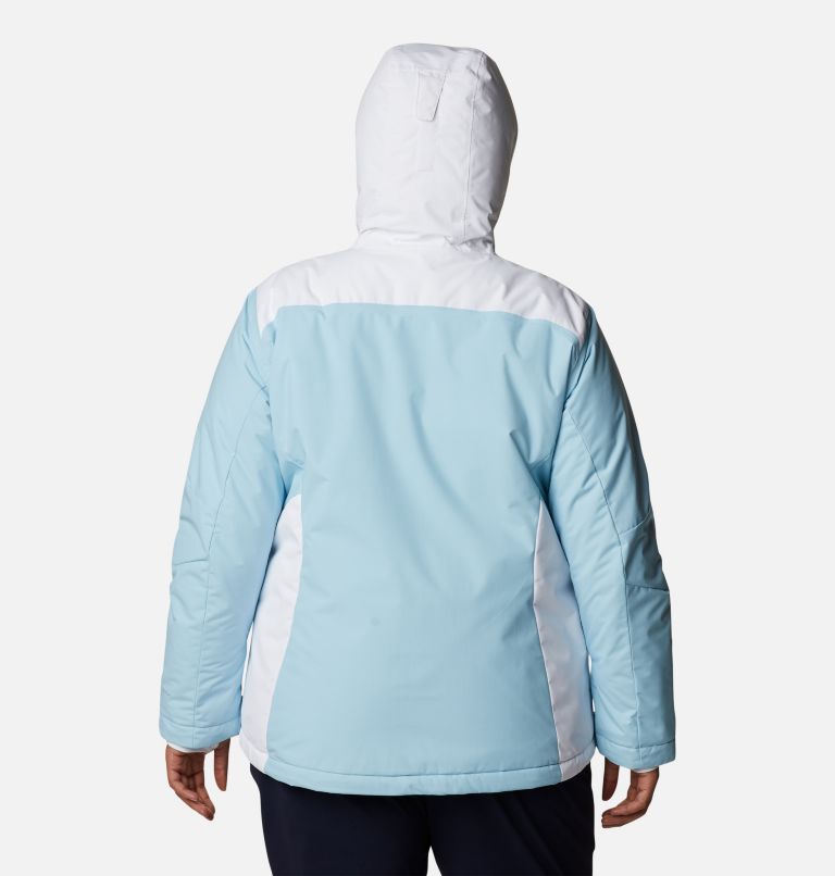 Women's Tipton Peak Insulated Jacket - Plus Size, Color: Spring Blue, White, image 2