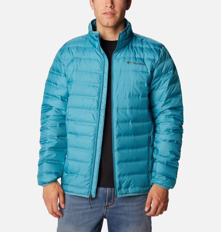 New Mens Columbia Lake 22 Heat Seal Packable 650-Fill Down Jacket