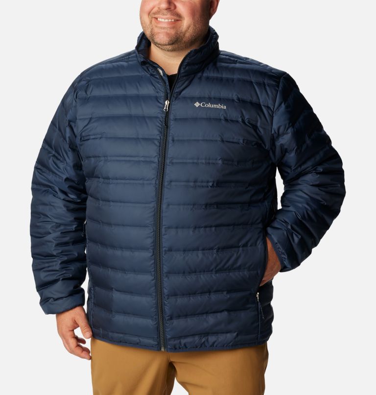 Columbia powder down outlet men's jacket