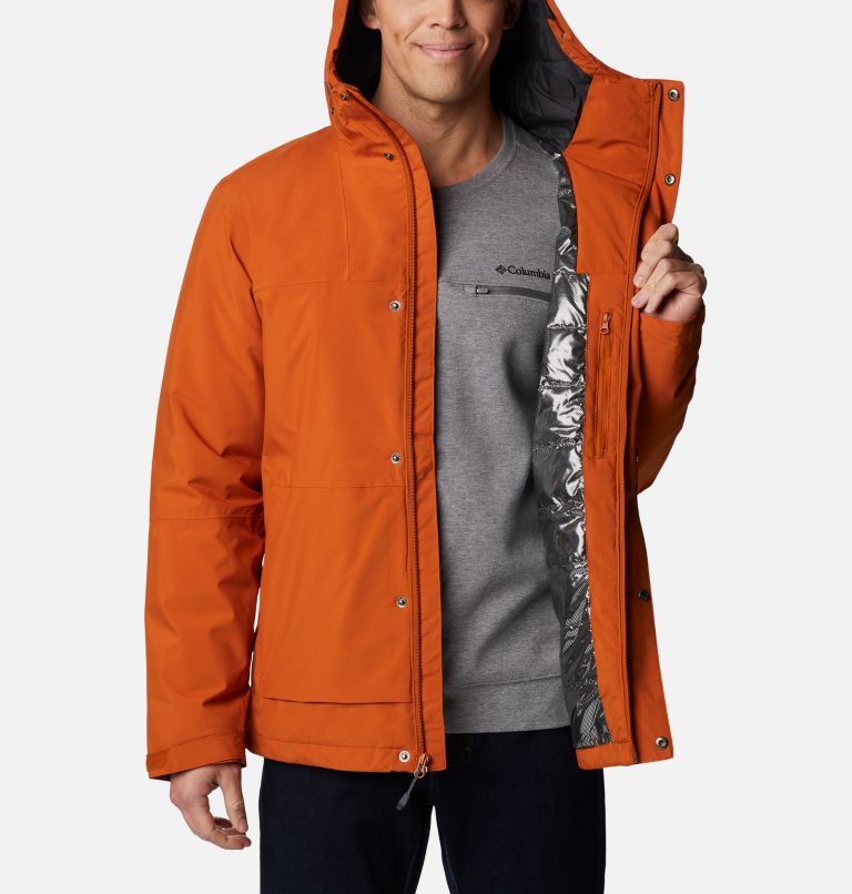 Anorak hombre Explorer rojo