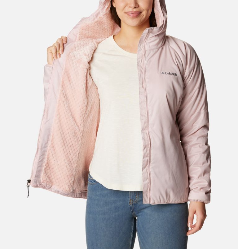 Thumbnail: Women's Kruser Ridge II Plush Softshell Jacket, Color: Dusty Pink Heather, image 5