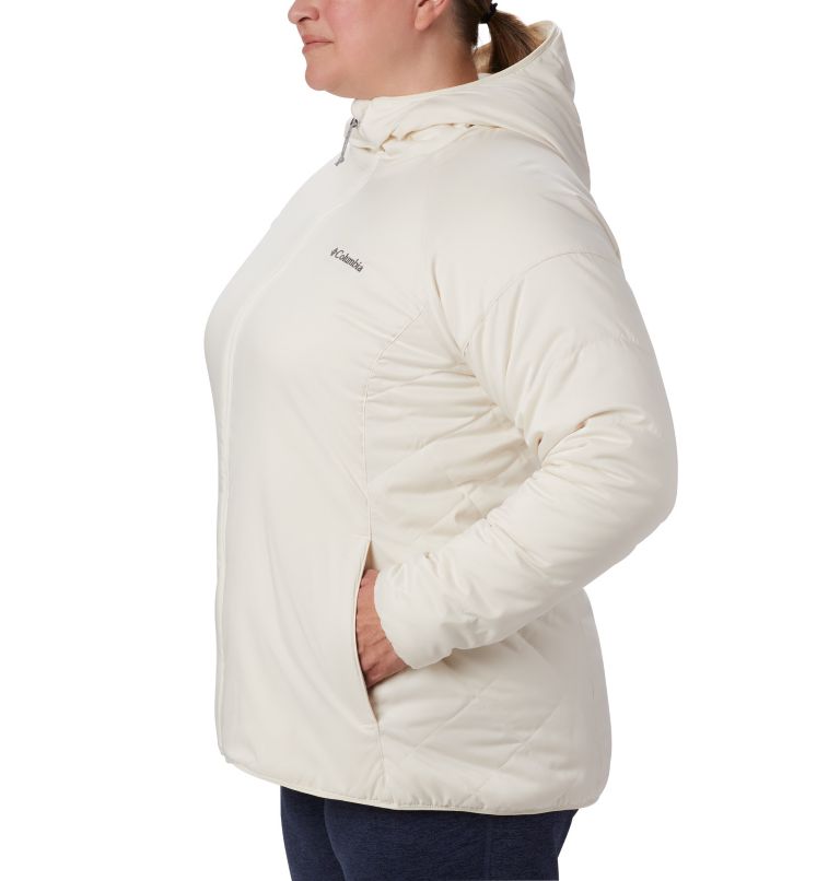 Women's Kruser Ridge II Plush Softshell Jacket - Plus Size, Color: Chalk, image 3