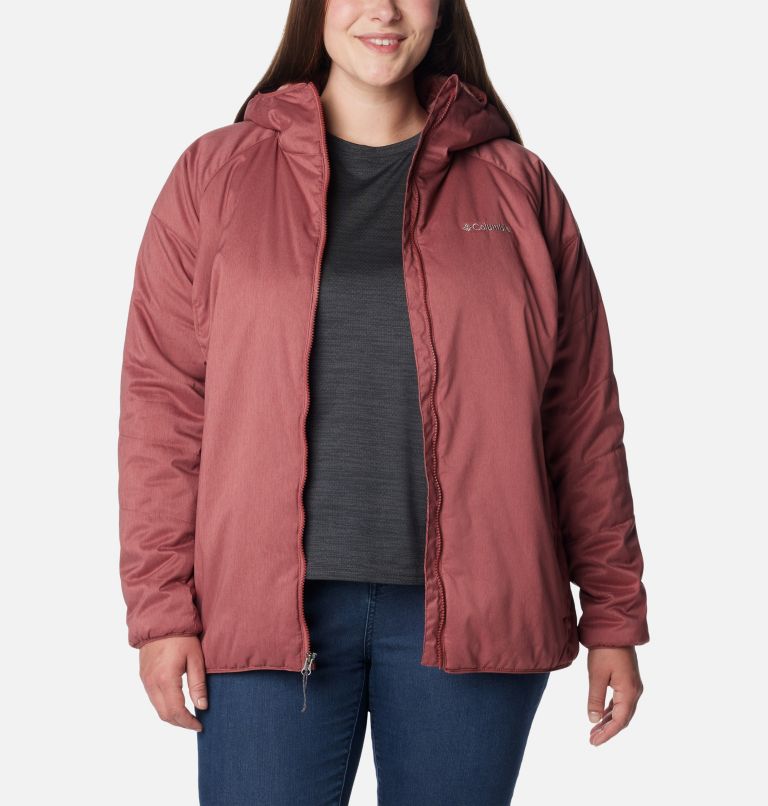 Women's Kruser Ridge II Plush Softshell Jacket - Plus Size, Color: Beetroot Heather, image 6