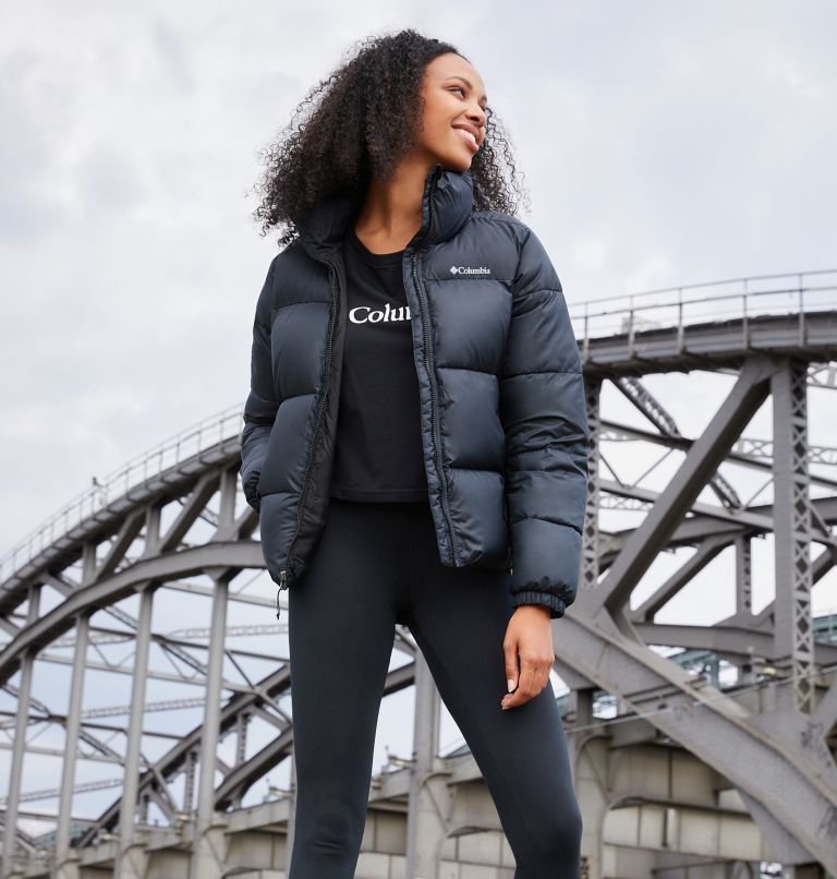 Columbia Puffect jacket in black