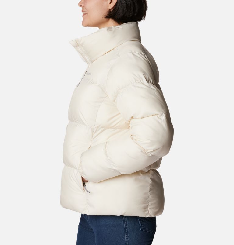 Women's Puffect Puffer Jacket, Color: Chalk, image 3