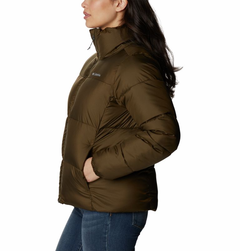 Thumbnail: Women's Puffect Puffer Jacket, Color: Olive Green, image 3