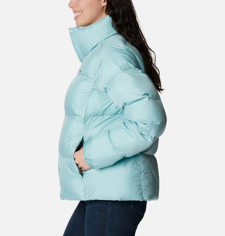 Manteau Puffect pour femme, Color: Aqua Haze, image 3