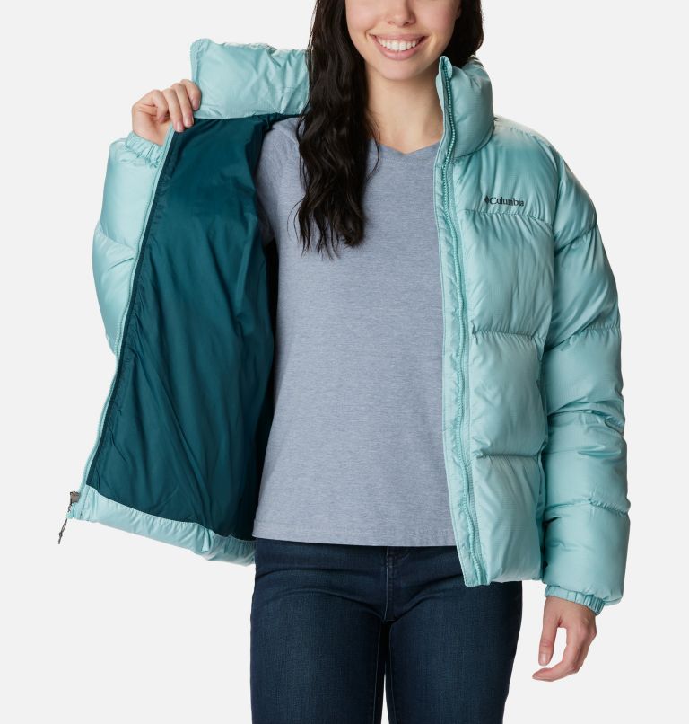 Columbia sportswear woman light jacket size Small white/green