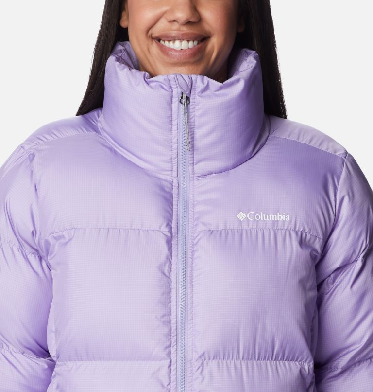 Columbia jacket Puffect Jacket women's violet color 1864781