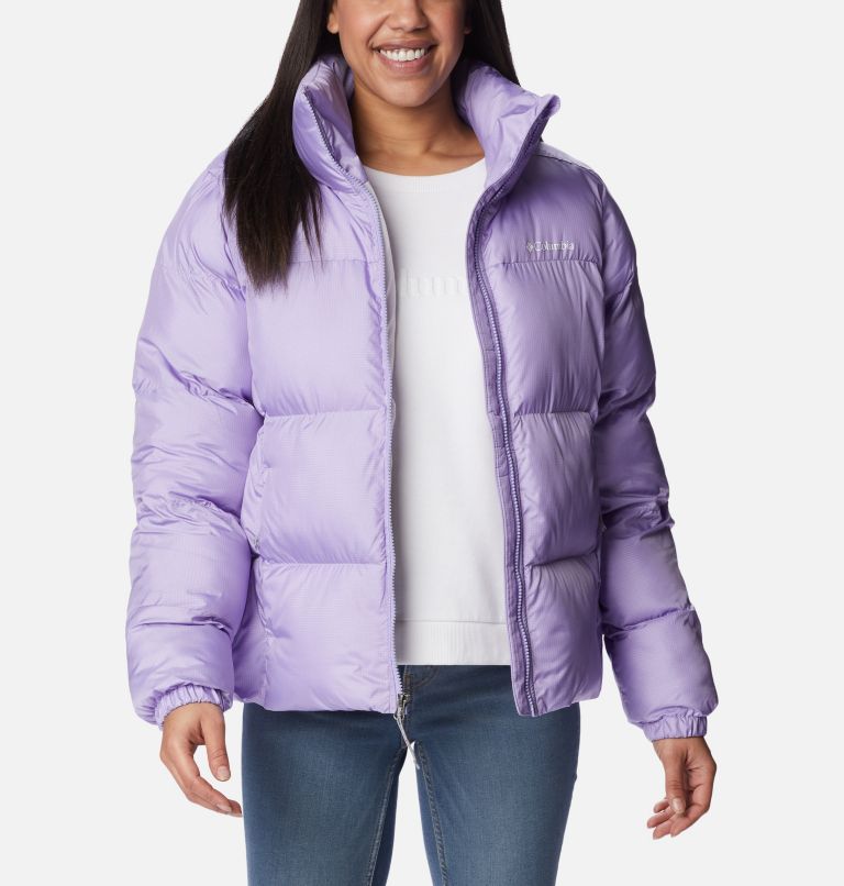 Women's Puffect Puffer Jacket, Color: Frosted Purple, image 6