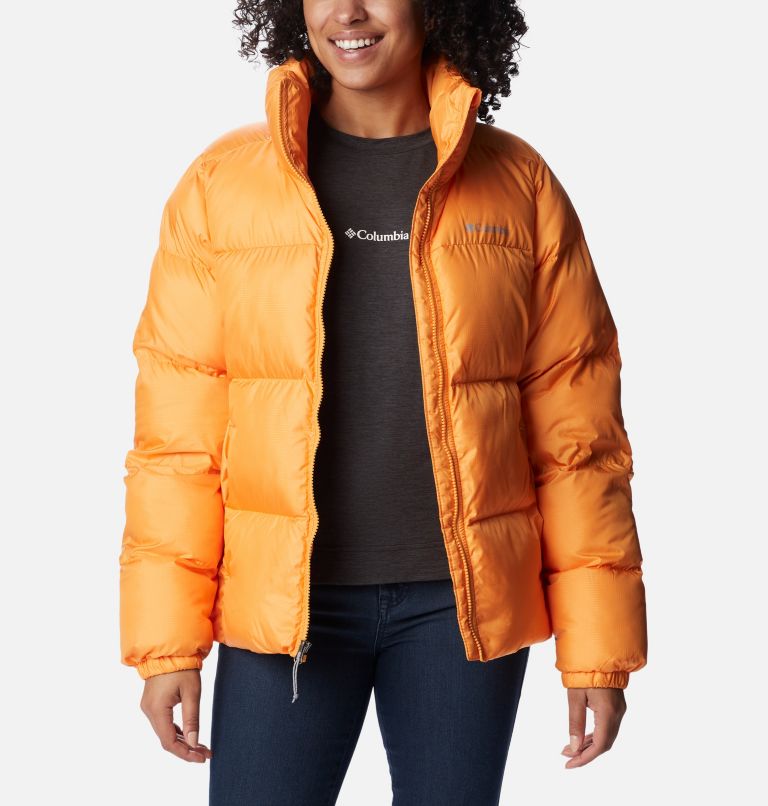 Thumbnail: Women's Puffect Puffer Jacket, Color: Sunset Peach, image 6
