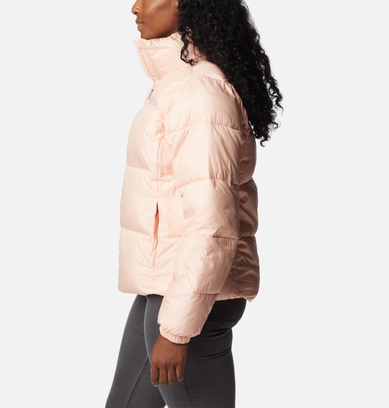 Women's Puffect Puffer Jacket, Color: Peach Blossom, image 3