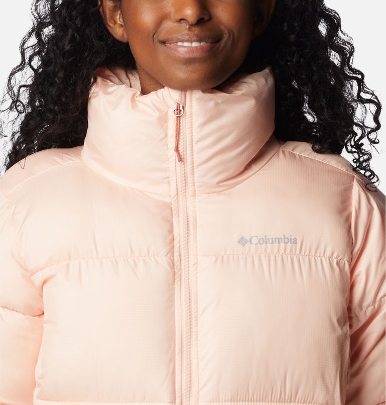 Women's Puffect Puffer Jacket, Color: Peach Blossom, image 4