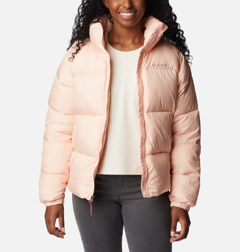 Thumbnail: Women's Puffect Puffer Jacket, Color: Peach Blossom, image 6