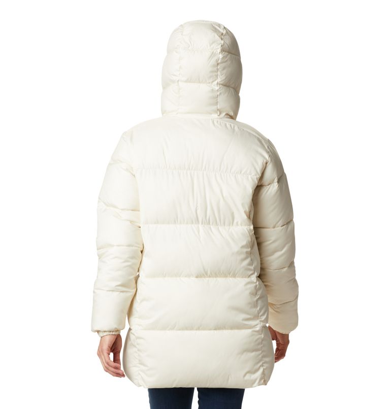 Thumbnail: Women's Puffect Hooded Mid Puffer Jacket, Color: Chalk, image 2