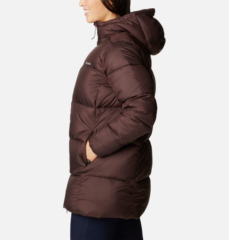 Puffect Mid Hooded Jacket, Color: New Cinder, image 3