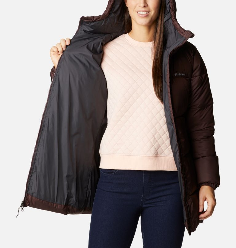 Puffect Mid Puffer Jacke mit Kapuze für Frauen, Color: New Cinder, image 5