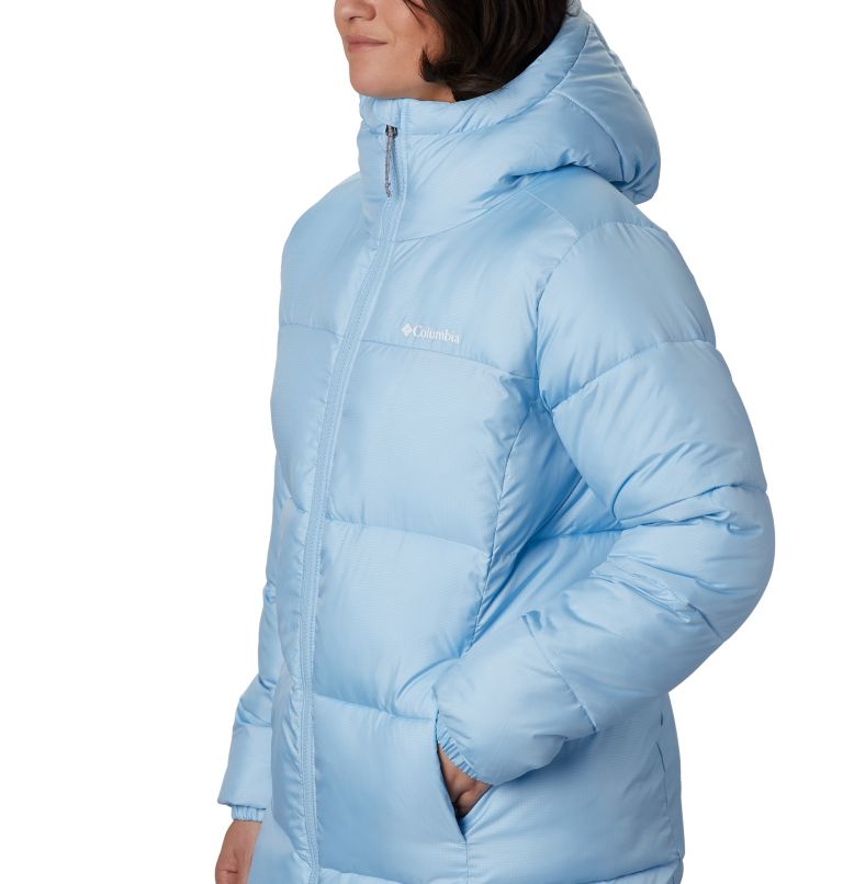 Puffect Mid Hooded Jacket | 484 | L, Color: Crystal Blue, image 3