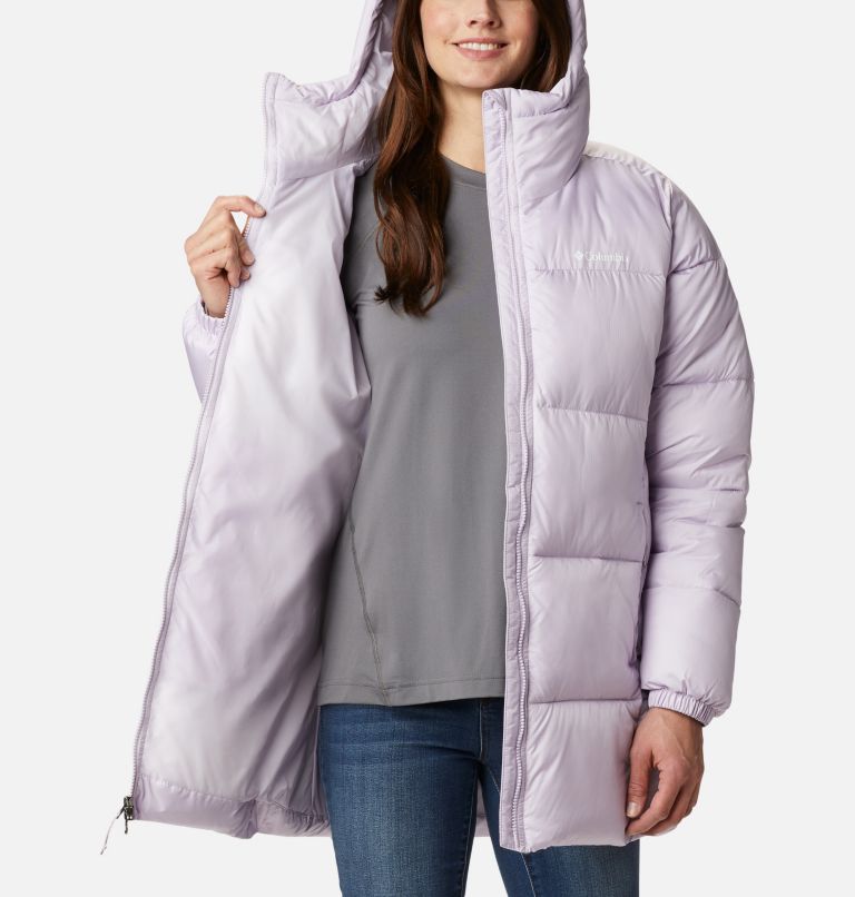 Puffect Mid Hooded Jacket | 584 | XS, Color: Pale Lilac, image 5
