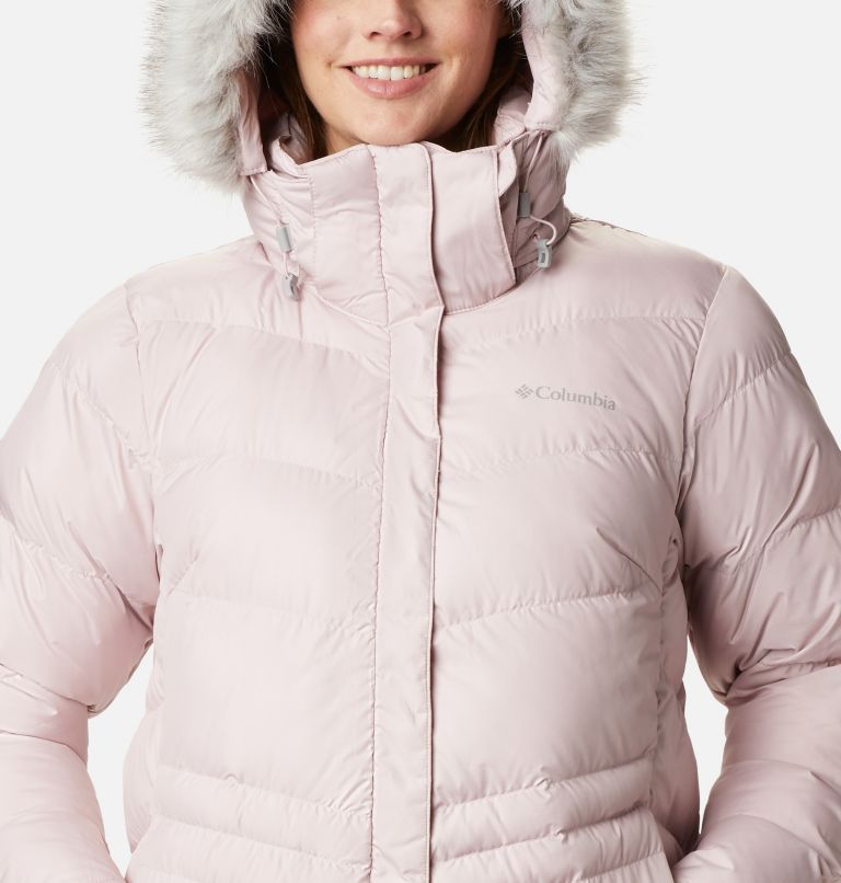 Women's Peak to Park Mid Insulated Jacket, Color: Mineral Pink, image 4