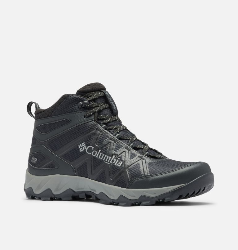 Thumbnail: Men's Peakfreak X2 Mid Outdry Shoe, Color: Black, Dark Pewter, image 2