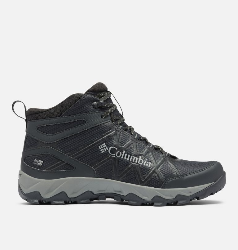 Men's Peakfreak X2 Mid Outdry Shoe, Color: Black, Dark Pewter, image 1