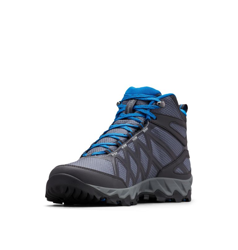 Men's Peakfreak X2 Mid Outdry Shoe, Color: Graphite, Blue Jay, image 6