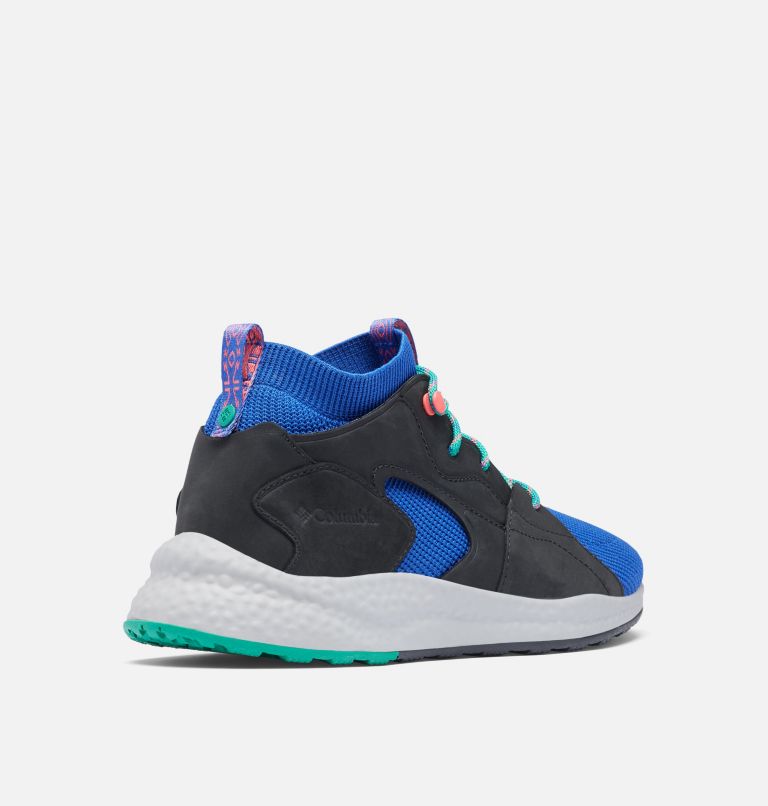 Men's SH/FT OutDry Mid Shoe, Color: Lapis Blue, Emerald Green, image 9