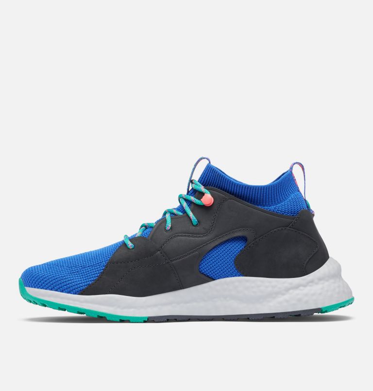 Men's SH/FT OutDry Mid Shoe, Color: Lapis Blue, Emerald Green, image 5