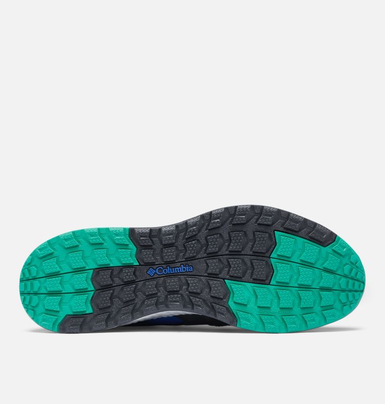 Men's SH/FT OutDry Mid Shoe, Color: Lapis Blue, Emerald Green, image 4